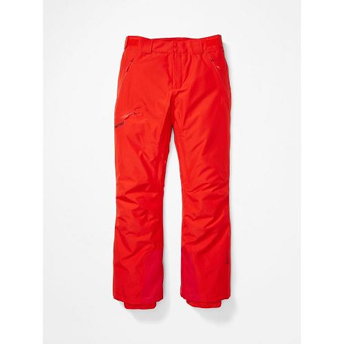 Marmot Ski Pants Red NZ - Lightray Pants Mens NZ2803415